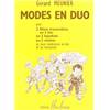 MEUNIER GERARD - MODES EN DUO - 2 FLUTES OU 2 HAUTBOIS OU 2 VIOLONS