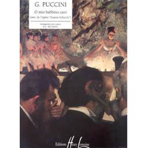 GIACOMO PUCCINI - GIANNI SCHICCHI : O MIO BABBINO CARO - PIANO