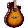 GUITARE FOLK ELECTRO-ACOUSTIQUE YAMAHA APX 600 FM TBS TOBACCO BROWN SUNBURST