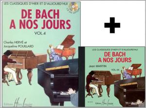 HERVE CHARLES / POUILLARD JACQUELINE - DE BACH A NOS JOURS VOL.4A + CD