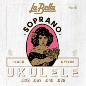 JEU DE CORDES POUR UKULELE SOPRANO LABELLA L15