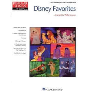 DISNEY - HAL LEONARD STUDENT PIANO LIBRARY DISNEY FAVOURITES