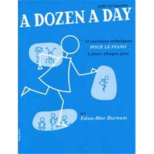 BURNAM EDNA MAE - A DOZEN A DAY VOL.1 VERSION FRANCAISE