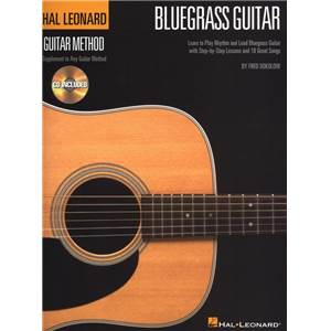 SOKOLOW FRED - HAL LEONARD GUITAR METHOD BLUEGRASS GUITAR + CD