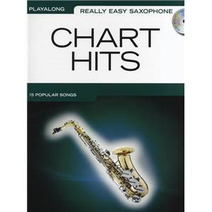 COMPILATION - REALLY EASY ALTO SAXOPHONE CHART HITS + CD