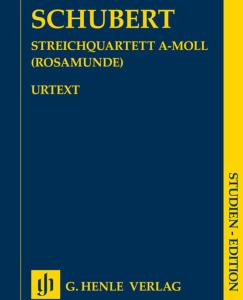 SCHUBERT FRANZ - QUATUOR A CORDES OP.29 D804 EN LA MIN. ROSAMUNDE - CONDUCTEUR DE POCHE