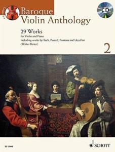 BAROQUE VIOLIN ANTHOLOGY VOL.2 +CD - VIOLON ET PIANO