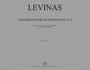 LEVINAS MICHAEL - CONCERTO POUR UN PIANO ESPACE N2 - PIA, 5 INSTR, 2 BANDES ET ELECTROA (COND)