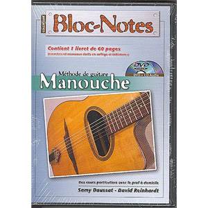 DAUSSAT SAMY/ REINHARDT DAVID - DVD BLOC NOTES GUITARE MANOUCHE