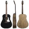 GUITARE FOLK ELECTRO-ACOUSTIQUE SEAGULL S6 BLACK