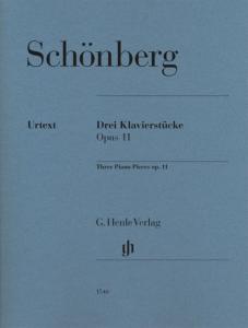 SCHOENBERG ARNOLD - 3 PIECES OPUS 11 - PIANO