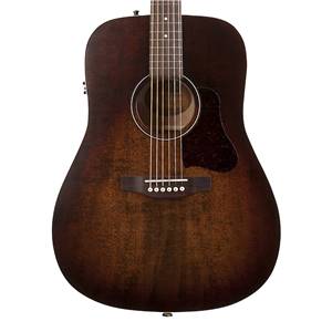 GUITARE FOLK ELECTRO-ACOUSTIQUE ART & LUTHERIE AMERICANA BOURBON BURST QT1