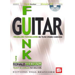 MULDROW RONALD - FUNK GUITAR METHODE + CD