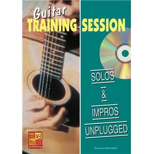 DEVIGNAC EMMANUEL - SOLOS ET IMPROS UNPLUGGED METHODE GUITARE + CD