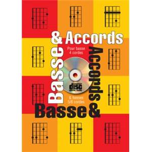 TAUZIN BRUNO - BASSE & ACCORDS POUR BASSE 4/5/6 CORDES + CD