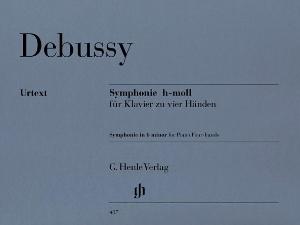 DEBUSSY CLAUDE - SYMPHONIE EN SI MINEUR - PIANO 4 MAINS