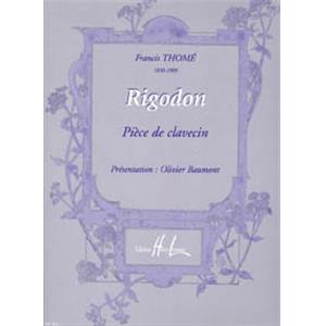 THOME FRANCIS - RIGODON - CLAVECIN