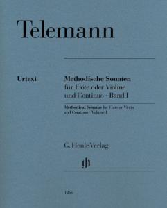 TELEMANN GEORG PHILIPP - SONATES METHODIQUES VOL.1 - FLUTE OU VIOLON ET BASSE CONTINUE