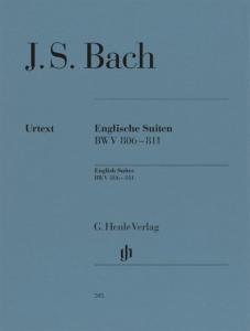 BACH JEAN SEBASTIEN - SUITES ANGLAISES BWV 806 A BWV 811 (NOUVELLE EDITION AVEC INDICATIONS DE DOIGTES)- PIANO