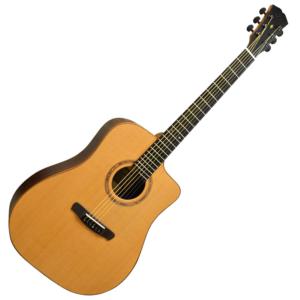 GUITARE FOLK ELECTRO-ACOUSTIQUE DOWINA AMBER ROAD DCE CEDRE