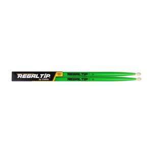 BAGUETTES DE BATTERIE REGAL TIP 205 R 5A GREEN